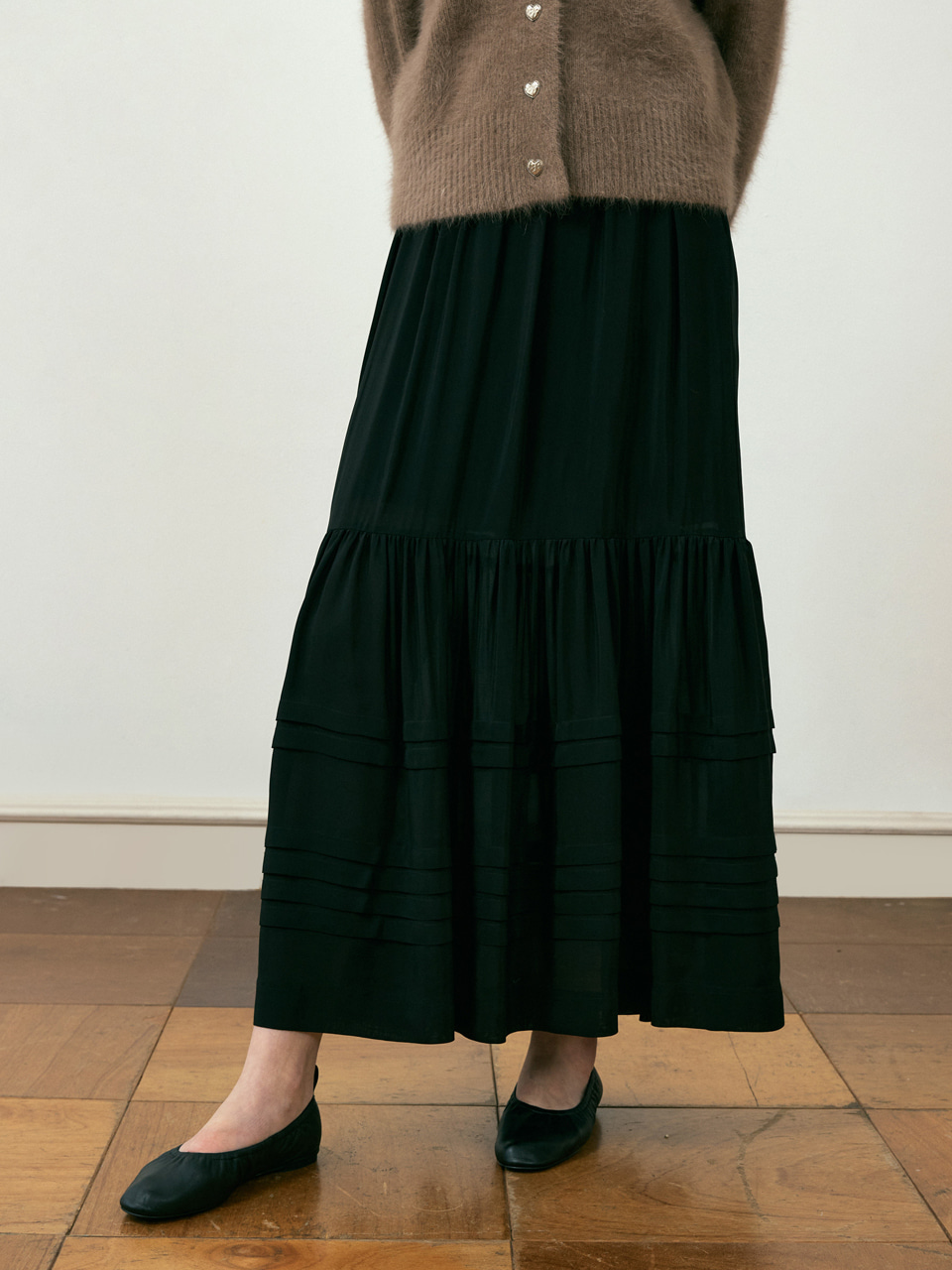 22FW Tierel Skirt (Black)